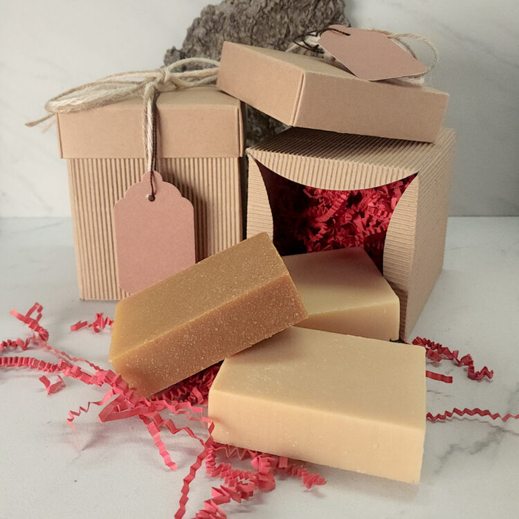 Gift Box with 3 Luxury Soap Bars