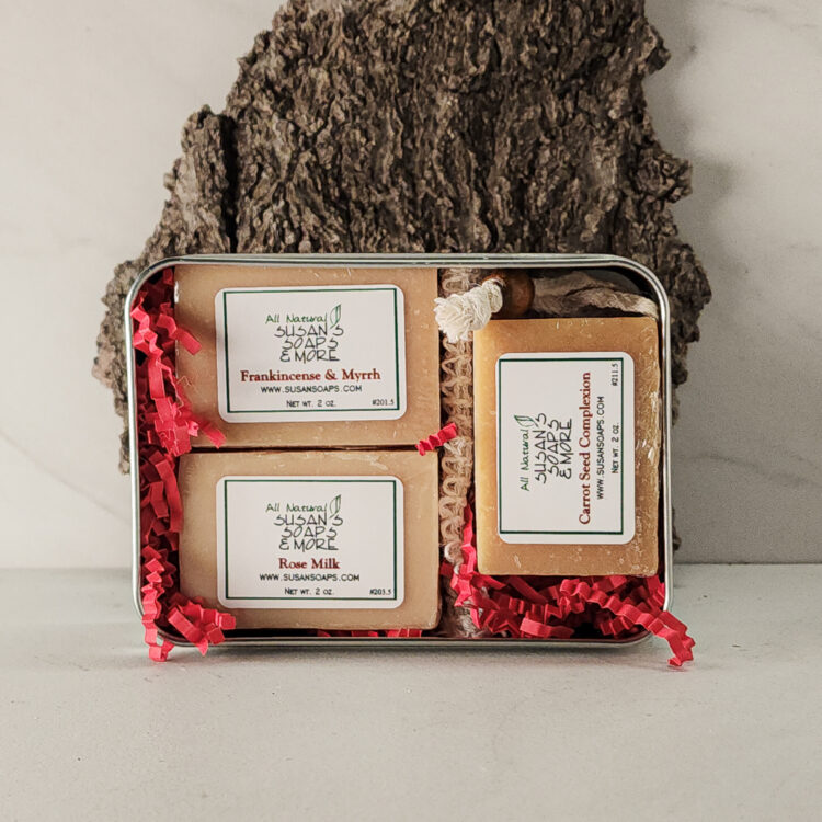 Luxury Soap Tin Trio