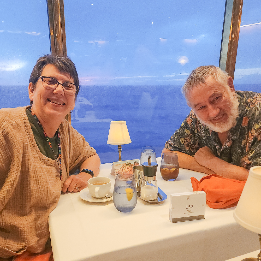 Susan and Jerry on Cruise